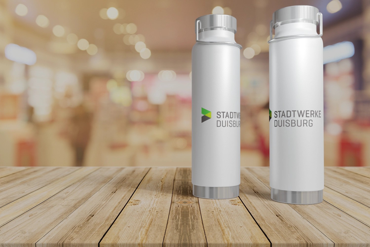 Schlüsselanhänger Johann mit Logo